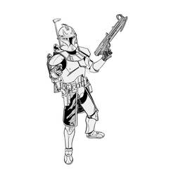 Dibujo para colorear: La Guerra de las Galaxias (Películas y Series de TV) #70689 - Dibujos para Colorear e Imprimir Gratis