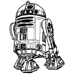 Dibujo para colorear: La Guerra de las Galaxias (Películas y Series de TV) #70706 - Dibujos para Colorear e Imprimir Gratis