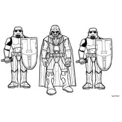 Dibujo para colorear: La Guerra de las Galaxias (Películas y Series de TV) #70736 - Dibujos para Colorear e Imprimir Gratis
