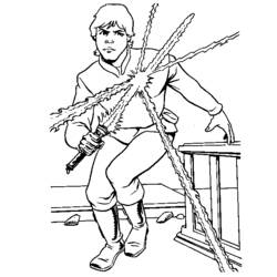 Dibujo para colorear: La Guerra de las Galaxias (Películas y Series de TV) #70767 - Dibujos para Colorear e Imprimir Gratis