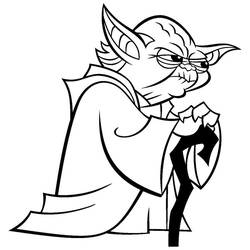Dibujo para colorear: La Guerra de las Galaxias (Películas y Series de TV) #70776 - Dibujos para Colorear e Imprimir Gratis