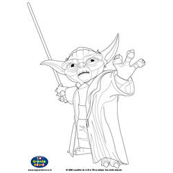 Dibujo para colorear: La Guerra de las Galaxias (Películas y Series de TV) #70779 - Dibujos para Colorear e Imprimir Gratis