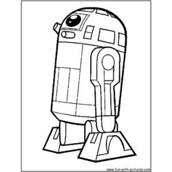 Dibujo para colorear: La Guerra de las Galaxias (Películas y Series de TV) #70783 - Dibujos para Colorear e Imprimir Gratis