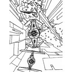 Dibujo para colorear: La Guerra de las Galaxias (Películas y Series de TV) #70822 - Dibujos para Colorear e Imprimir Gratis