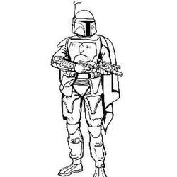 Dibujo para colorear: La Guerra de las Galaxias (Películas y Series de TV) #70876 - Dibujos para Colorear e Imprimir Gratis