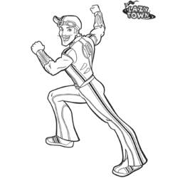 Dibujo para colorear: Lazytown (Películas y Series de TV) #150788 - Dibujos para Colorear e Imprimir Gratis