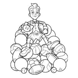 Dibujo para colorear: Lazytown (Películas y Series de TV) #150791 - Dibujos para Colorear e Imprimir Gratis