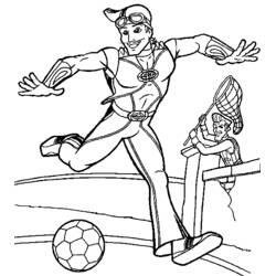 Dibujo para colorear: Lazytown (Películas y Series de TV) #150838 - Dibujos para Colorear e Imprimir Gratis