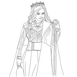 Dibujo para colorear: Los Descendientes (Películas y Series de TV) #203566 - Dibujos para Colorear e Imprimir Gratis