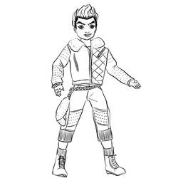 Dibujo para colorear: Los Descendientes (Películas y Series de TV) #203571 - Dibujos para Colorear e Imprimir Gratis