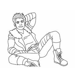 Dibujo para colorear: Los Descendientes (Películas y Series de TV) #203572 - Dibujos para Colorear e Imprimir Gratis