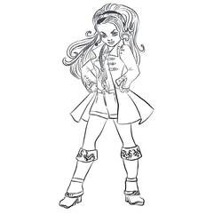 Dibujo para colorear: Los Descendientes (Películas y Series de TV) #203573 - Dibujos para Colorear e Imprimir Gratis