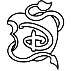 Dibujo para colorear: Los Descendientes (Películas y Series de TV) #203574 - Dibujos para Colorear e Imprimir Gratis