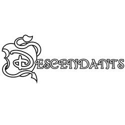 Dibujo para colorear: Los Descendientes (Películas y Series de TV) #203579 - Dibujos para Colorear e Imprimir Gratis