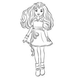 Dibujo para colorear: Los Descendientes (Películas y Series de TV) #203582 - Dibujos para Colorear e Imprimir Gratis