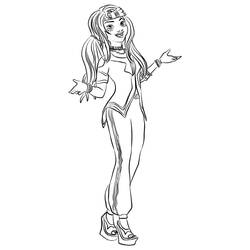 Dibujo para colorear: Los Descendientes (Películas y Series de TV) #203584 - Dibujos para Colorear e Imprimir Gratis