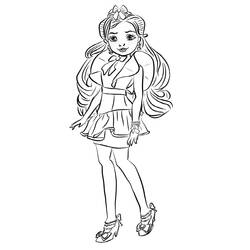 Dibujo para colorear: Los Descendientes (Películas y Series de TV) #203586 - Dibujos para Colorear e Imprimir Gratis