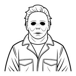 Michael Myers - Dibujos para colorear gratis