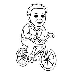 Dibujo Michael Myers (Películas y Series de TV) #222126 para imprimir y colorear