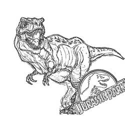 Dibujo para colorear: Parque Jurásico (Películas y Series de TV) #15861 - Dibujos para Colorear e Imprimir Gratis