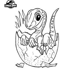 Dibujo para colorear: Parque Jurásico (Películas y Series de TV) #15865 - Dibujos para Colorear e Imprimir Gratis