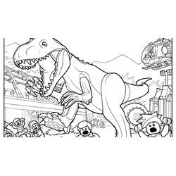 Dibujo para colorear: Parque Jurásico (Películas y Series de TV) #15881 - Dibujos para Colorear e Imprimir Gratis