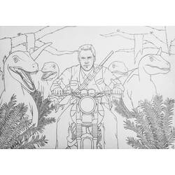 Dibujo para colorear: Parque Jurásico (Películas y Series de TV) #15892 - Dibujos para Colorear e Imprimir Gratis