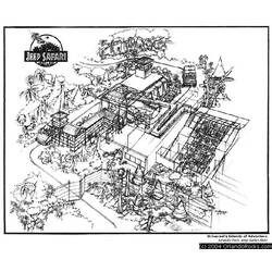 Dibujo para colorear: Parque Jurásico (Películas y Series de TV) #15900 - Dibujos para Colorear e Imprimir Gratis
