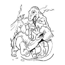Dibujo para colorear: Parque Jurásico (Películas y Series de TV) #15911 - Dibujos para Colorear e Imprimir Gratis