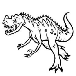 Dibujo para colorear: Parque Jurásico (Películas y Series de TV) #15913 - Dibujos para Colorear e Imprimir Gratis