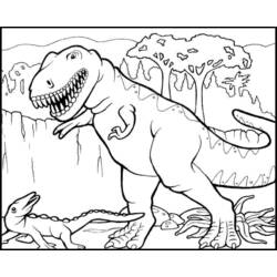 Dibujo para colorear: Parque Jurásico (Películas y Series de TV) #15920 - Dibujos para Colorear e Imprimir Gratis