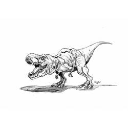 Dibujo para colorear: Parque Jurásico (Películas y Series de TV) #15928 - Dibujos para Colorear e Imprimir Gratis