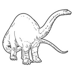 Dibujo para colorear: Parque Jurásico (Películas y Series de TV) #15946 - Dibujos para Colorear e Imprimir Gratis