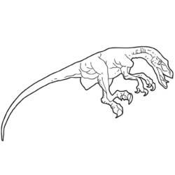 Dibujo para colorear: Parque Jurásico (Películas y Series de TV) #15948 - Dibujos para Colorear e Imprimir Gratis