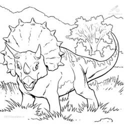 Dibujo para colorear: Parque Jurásico (Películas y Series de TV) #15999 - Dibujos para Colorear e Imprimir Gratis