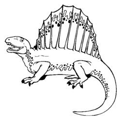 Dibujo para colorear: Parque Jurásico (Películas y Series de TV) #16002 - Dibujos para Colorear e Imprimir Gratis