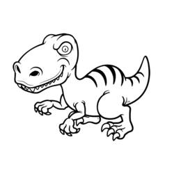 Dibujo para colorear: Parque Jurásico (Películas y Series de TV) #16042 - Dibujos para Colorear e Imprimir Gratis