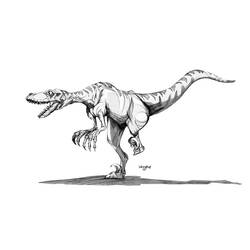 Dibujo para colorear: Parque Jurásico (Películas y Series de TV) #16052 - Dibujos para Colorear e Imprimir Gratis