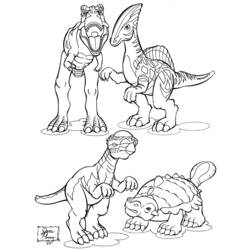 Dibujo para colorear: Parque Jurásico (Películas y Series de TV) #16057 - Dibujos para Colorear e Imprimir Gratis
