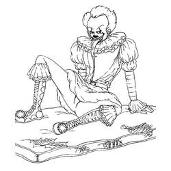 Dibujo para colorear: Pennywise (Películas y Series de TV) #220396 - Dibujos para Colorear e Imprimir Gratis