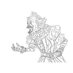 Dibujo para colorear: Pennywise (Películas y Series de TV) #220397 - Dibujos para Colorear e Imprimir Gratis