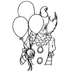 Dibujo para colorear: Pennywise (Películas y Series de TV) #220400 - Dibujos para Colorear e Imprimir Gratis