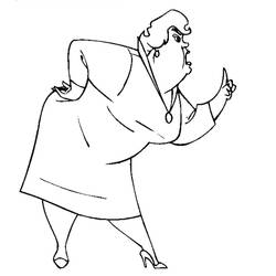Dibujo para colorear: Pippi Calzaslargas (Películas y Series de TV) #208339 - Dibujos para Colorear e Imprimir Gratis