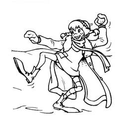 Dibujo para colorear: Pippi Calzaslargas (Películas y Series de TV) #208349 - Dibujos para Colorear e Imprimir Gratis