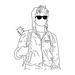 Dibujos para colorear: Stranger Things - Dibujos para Colorear e Imprimir Gratis