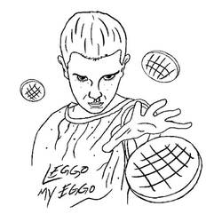 Dibujo para colorear: Stranger Things (Películas y Series de TV) #176171 - Dibujos para Colorear e Imprimir Gratis