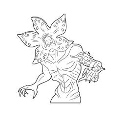Dibujo para colorear: Stranger Things (Películas y Series de TV) #176174 - Dibujos para Colorear e Imprimir Gratis