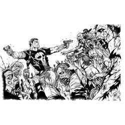 Dibujo para colorear: The Walking Dead (Películas y Series de TV) #151960 - Dibujos para Colorear e Imprimir Gratis