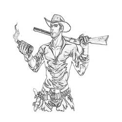 Dibujo para colorear: The Walking Dead (Películas y Series de TV) #151964 - Dibujos para Colorear e Imprimir Gratis