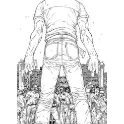 Dibujo para colorear: The Walking Dead (Películas y Series de TV) #151969 - Dibujos para Colorear e Imprimir Gratis